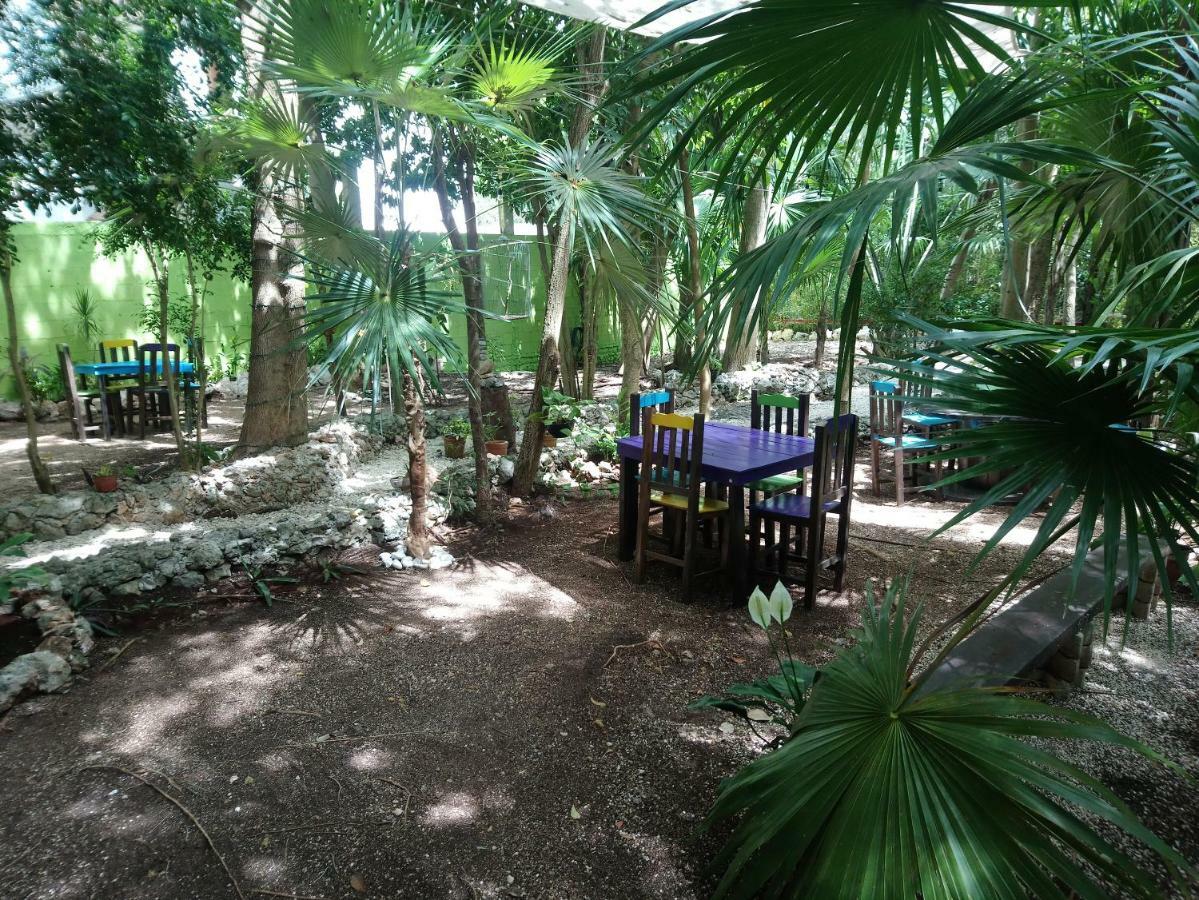 Casita Rustica En La Selva Hotel Cancún Eksteriør billede