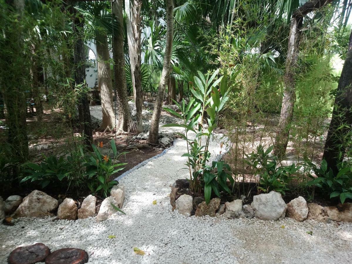 Casita Rustica En La Selva Hotel Cancún Eksteriør billede