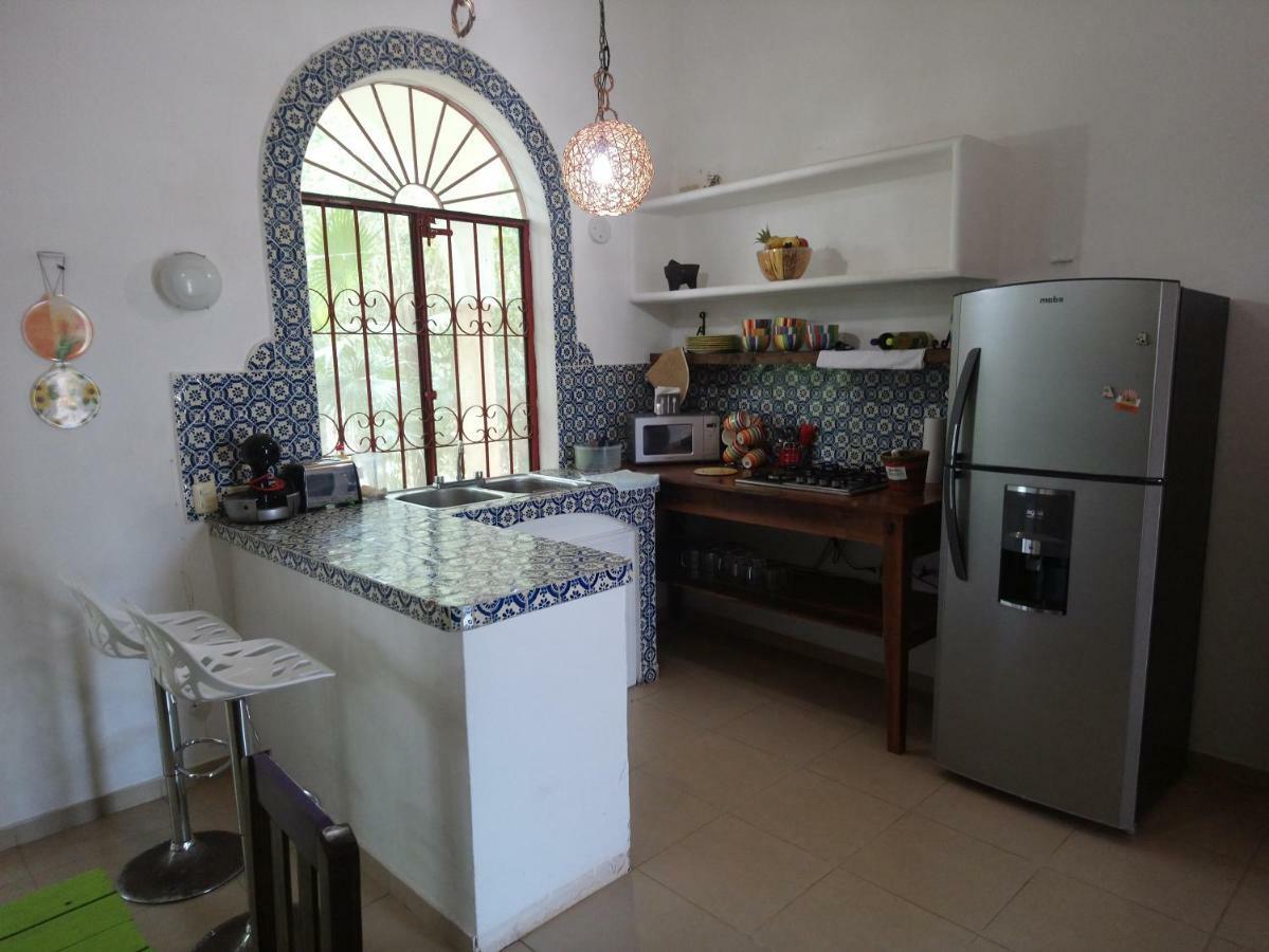 Casita Rustica En La Selva Hotel Cancún Eksteriør billede